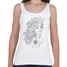 PRINTFASHION Lány - Női atléta - Fehér