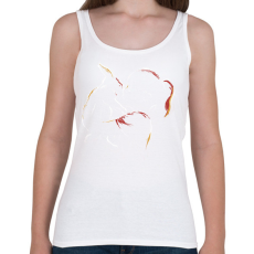 PRINTFASHION Lány nyuszival - Női atléta - Fehér