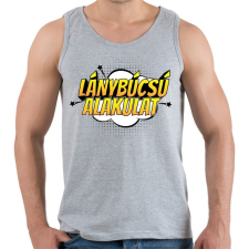 PRINTFASHION Lánybúcsú alakulat - Férfi atléta - Sport szürke atléta, trikó