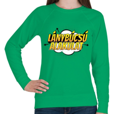 PRINTFASHION Lánybúcsú alakulat - Női pulóver - Zöld női pulóver, kardigán