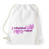 PRINTFASHION Lánybúcsú csapat (levélmintás) - Sportzsák, Tornazsák - Fehér