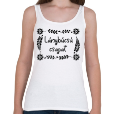 PRINTFASHION Lánybúcsú csapat (virágmintás) - Női atléta - Fehér