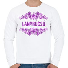 PRINTFASHION Lánybúcsú - Férfi pulóver - Fehér férfi pulóver, kardigán