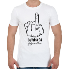 PRINTFASHION Lánybúcsú folyamatban - lánybúcsús póló a csapatnak - Férfi póló - Fehér férfi pulóver, kardigán
