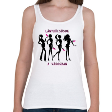 PRINTFASHION Lánybúcsúsok - Női atléta - Fehér