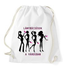 PRINTFASHION Lánybúcsúsok - Sportzsák, Tornazsák - Fehér tornazsák
