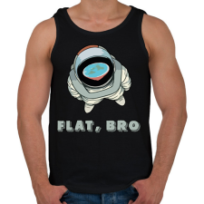 PRINTFASHION Lapos, Bro - Férfi atléta - Fekete atléta, trikó