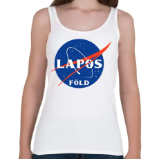 PRINTFASHION Lapos-föld - Női atléta - Fehér