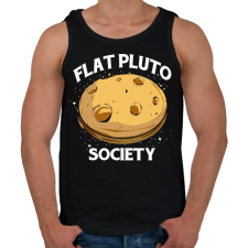 PRINTFASHION Lapos Pluto elmélet - Férfi atléta - Fekete atléta, trikó