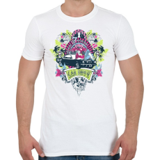 PRINTFASHION Las Vegas-i Autószalon - Férfi póló - Fehér