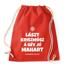 PRINTFASHION Last Christmas - Sportzsák, Tornazsák - Piros tornazsák