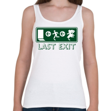 PRINTFASHION last-exit - Női atléta - Fehér