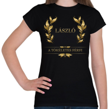 PRINTFASHION László - Női póló - Fekete női póló