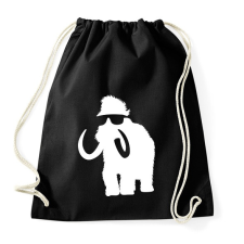 PRINTFASHION Laza mammut - Sportzsák, Tornazsák - Fekete tornazsák