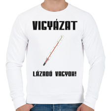 PRINTFASHION Lázadó vagyok - Férfi pulóver - Fehér női pulóver, kardigán