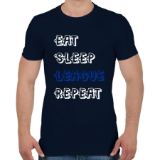 PRINTFASHION League of Legends 02 - Férfi póló - Sötétkék férfi póló