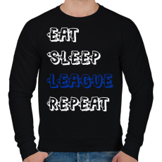 PRINTFASHION League of Legends 02 - Férfi pulóver - Fekete