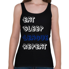 PRINTFASHION League of Legends 02 - Női atléta - Fekete