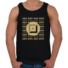 PRINTFASHION League of Legends - ADC DIFF - Férfi atléta - Fekete