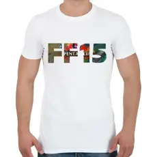 PRINTFASHION League of Legends - FF15 - Férfi póló - Fehér