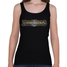 PRINTFASHION League of Legends - Női atléta - Fekete