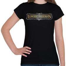 PRINTFASHION League of Legends - Női póló - Fekete női póló