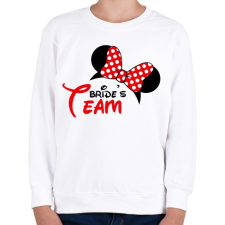PRINTFASHION Leánybúcsú - Bride's Team - Gyerek pulóver - Fehér gyerek pulóver, kardigán