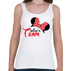 PRINTFASHION Leánybúcsú - Bride's Team - Női atléta - Fehér