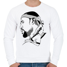 PRINTFASHION Lebron James - Férfi pulóver - Fehér