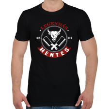 PRINTFASHION Legendás hentes - Évszámmal - Férfi póló - Fekete férfi póló