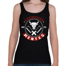 PRINTFASHION Legendás hentes - Évszámmal - Női atléta - Fekete