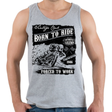 PRINTFASHION Legendás motorok - Férfi atléta - Sport szürke atléta, trikó