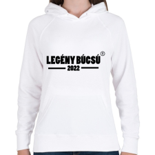 PRINTFASHION legénybúcsú 2022 - Női kapucnis pulóver - Fehér női pulóver, kardigán
