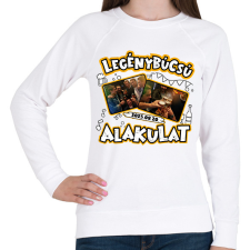 PRINTFASHION Legénybúcsú alakulat egyedi képpel - Női pulóver - Fehér női pulóver, kardigán