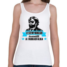 PRINTFASHION Legénybúcsú Farkasfalka - Női atléta - Fehér