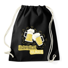 PRINTFASHION Legénybúcsú hajnalig - Sportzsák, Tornazsák - Fekete tornazsák