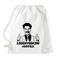PRINTFASHION Legénybúcsú jóféle - Sportzsák, Tornazsák - Fehér tornazsák