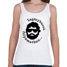 PRINTFASHION Legénybúcsú - Női atléta - Fehér