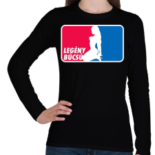 PRINTFASHION Legénybúcsú - Női hosszú ujjú póló - Fekete női póló