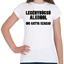 PRINTFASHION Legénybúcsú - Női póló - Fehér női póló