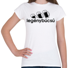PRINTFASHION Legénybúcsú - Női póló - Fehér női póló