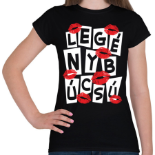 PRINTFASHION Legénybúcsú - Női póló - Fekete női póló