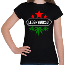 PRINTFASHION Legénybúcsú  - Női póló - Fekete női póló