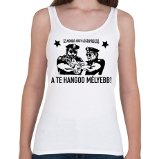 PRINTFASHION Legénybúcsú sztárok - Női atléta - Fehér