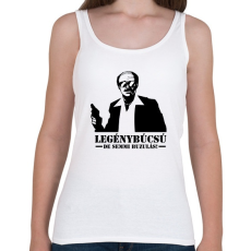 PRINTFASHION Legénybúcsú Torrente - Női atléta - Fehér