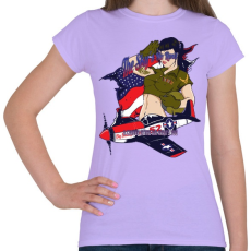PRINTFASHION Légierő - Női póló - Viola