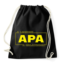 PRINTFASHION legjobb-apa-star-wars-classic - Sportzsák, Tornazsák - Fekete tornazsák