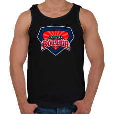 PRINTFASHION Legjobb böllér 2 - Férfi atléta - Fekete