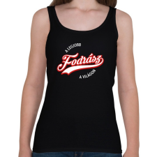 PRINTFASHION legjobb fodrász - Női atléta - Fekete női trikó