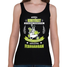 PRINTFASHION Legjobb kertész - Hónappal - Női atléta - Fekete